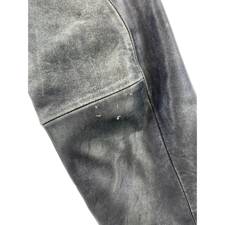 Women’s Mossimo Snap On Leather Jacket Size XS