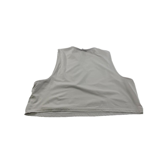 Womens Gymshark White Mesh Tank Top Size M