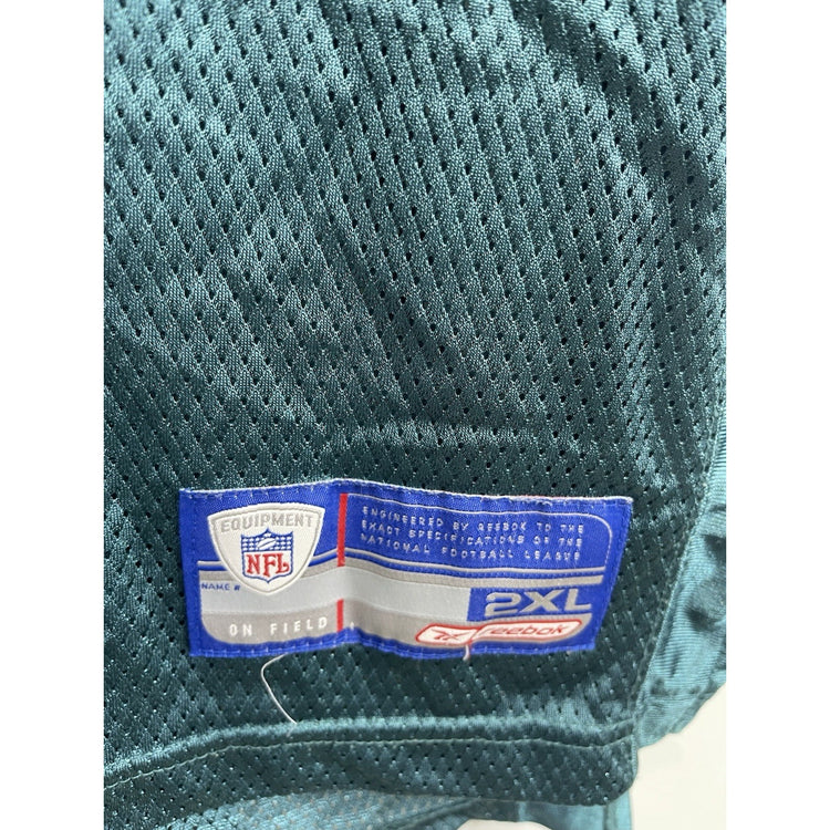 VTG Philadelphia Eagles #5 Donovan McNabb Reebok Green On Field Jersey Men’s 2xL