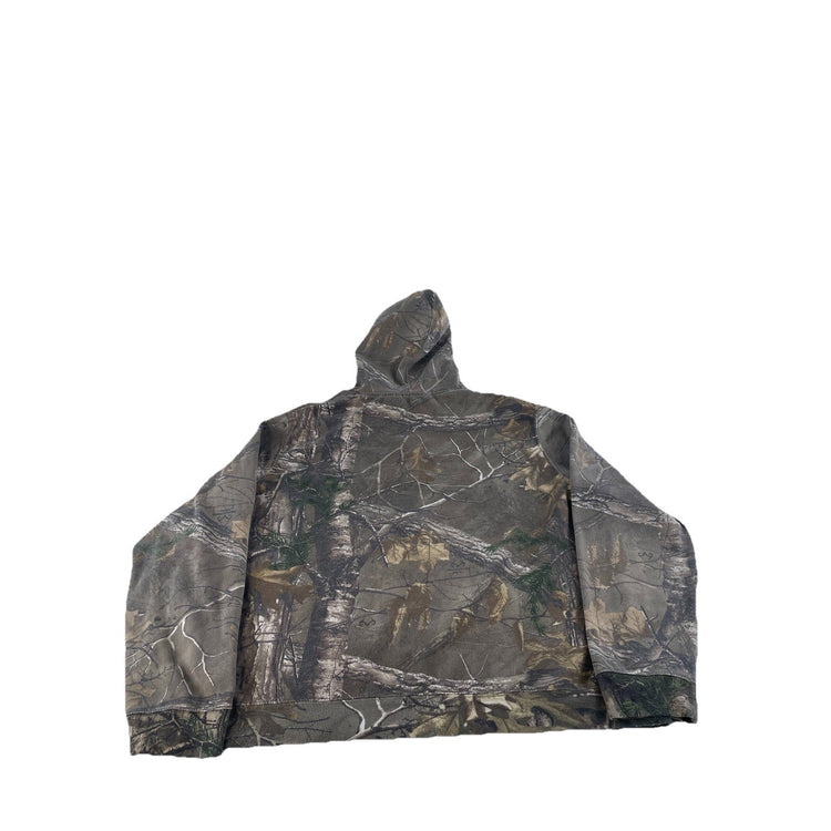 Mens Realtree Camo Embroidered Hoodie Size 3XL