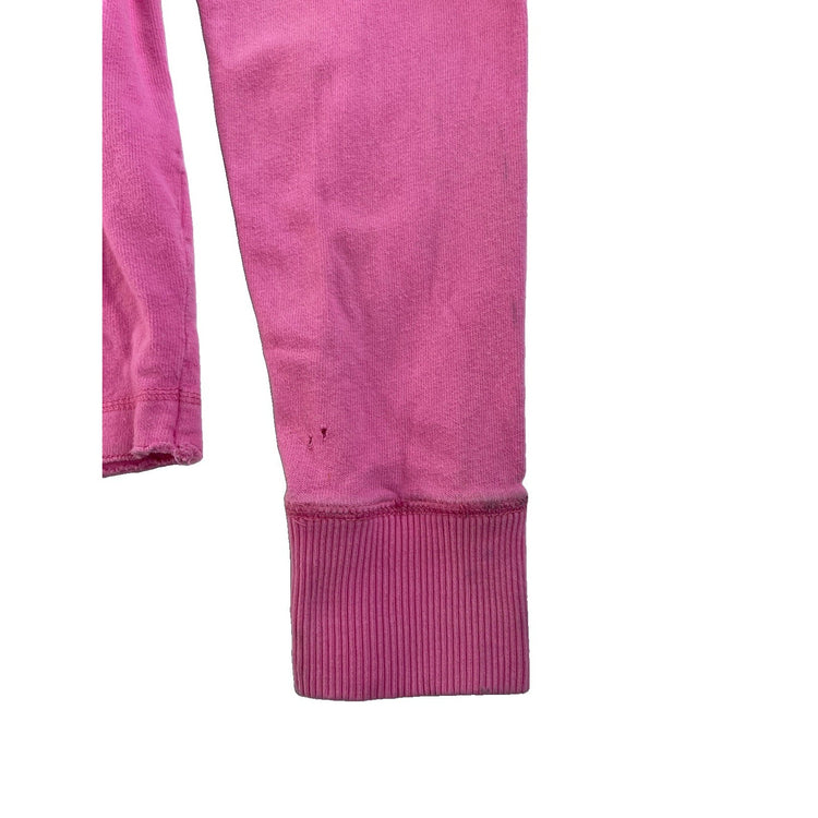 Mens Abercrombie & Fitch Pink Muscle Fit Long Sleeve V-Neck Shirt Size XL