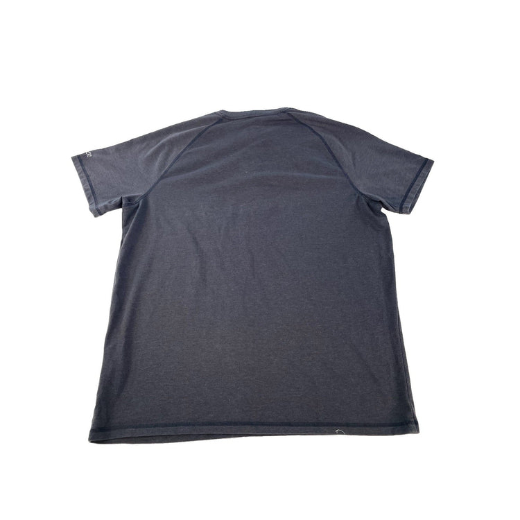 Mens Carhartt Force Heather Gray Relaxed Fit Short Sleeve Pocket T Shirt Size L