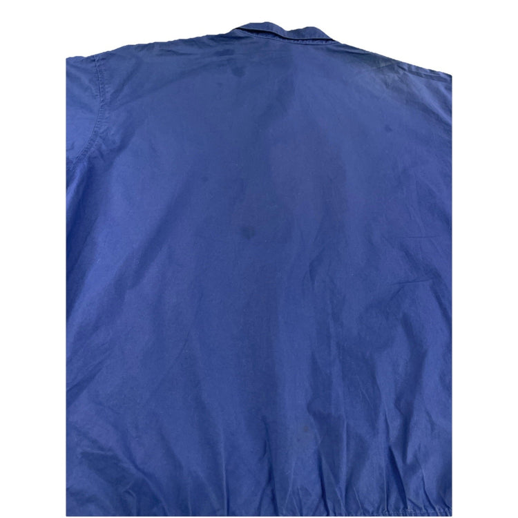 Mens Polo Ralph Lauren Size Medium Navy Blue Harrington Zip Up Jacket