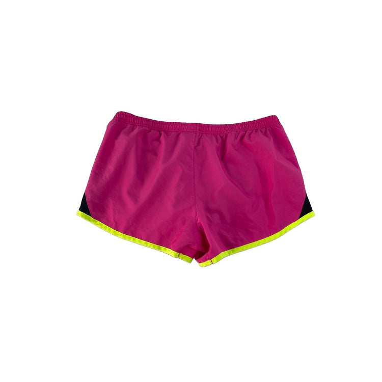 Women's Nike Dri-FIT Pink Athletic Running Shorts, Size M