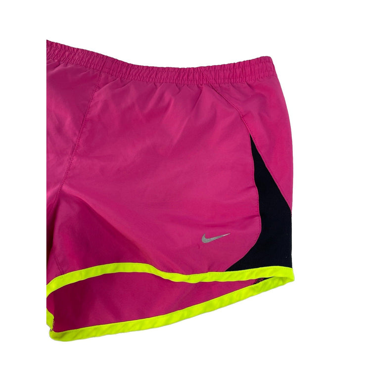 Women's Nike Dri-FIT Pink Athletic Running Shorts, Size M
