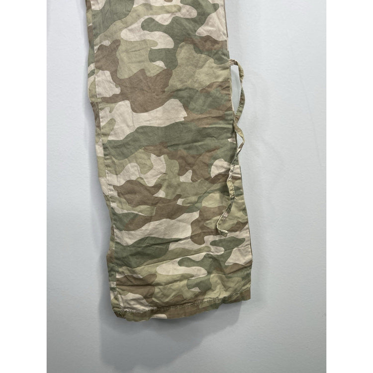 Women’s Y2K So Wear It Declare It Camo Cargo Utility Pants Sz 16 30x28