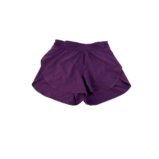 Women's Lululemon Purple High-Rise Athletic Shorts Size 6