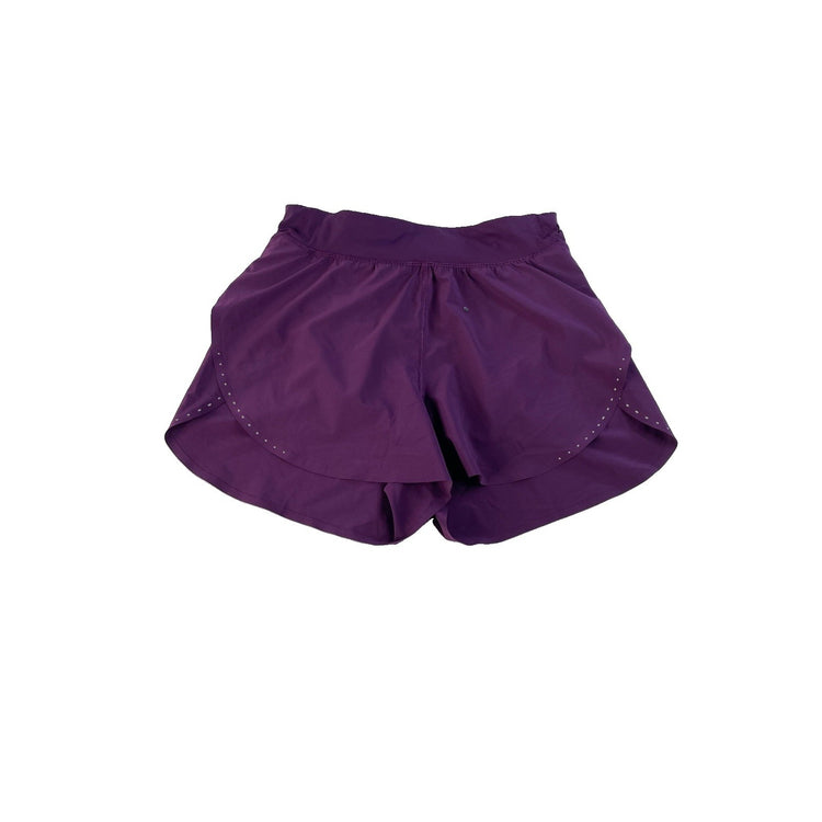 Women's Lululemon Purple High-Rise Athletic Shorts Size 6