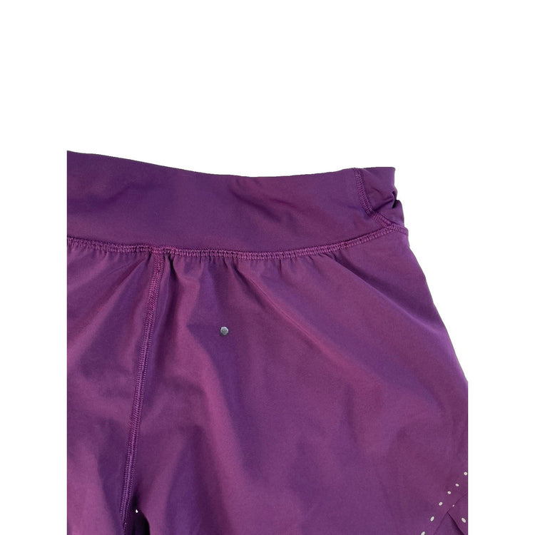 Women's Lululemon Purple High-Rise Athletic Shorts Size 6