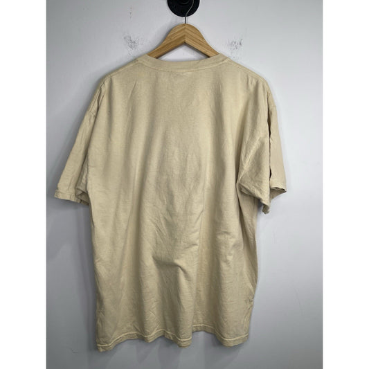 Men’s Vintage The Mountain Kodiak Moment Graphic T Shirt Alaska Beige Sz Large