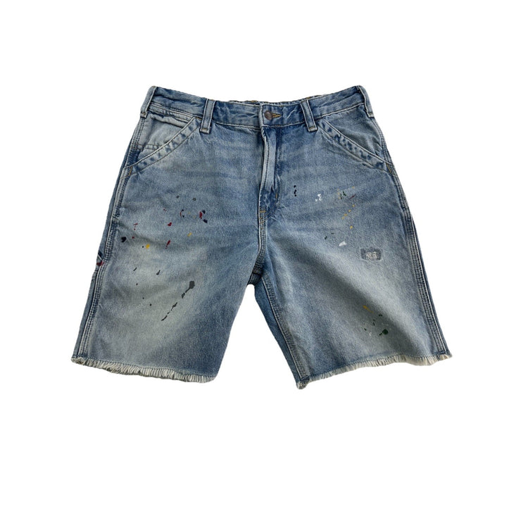 Polo Ralph Lauren ‘Big Boys’ Paint Splatter Denim Shorts Size 28