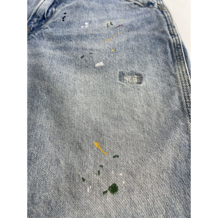 Polo Ralph Lauren ‘Big Boys’ Paint Splatter Denim Shorts Size 28