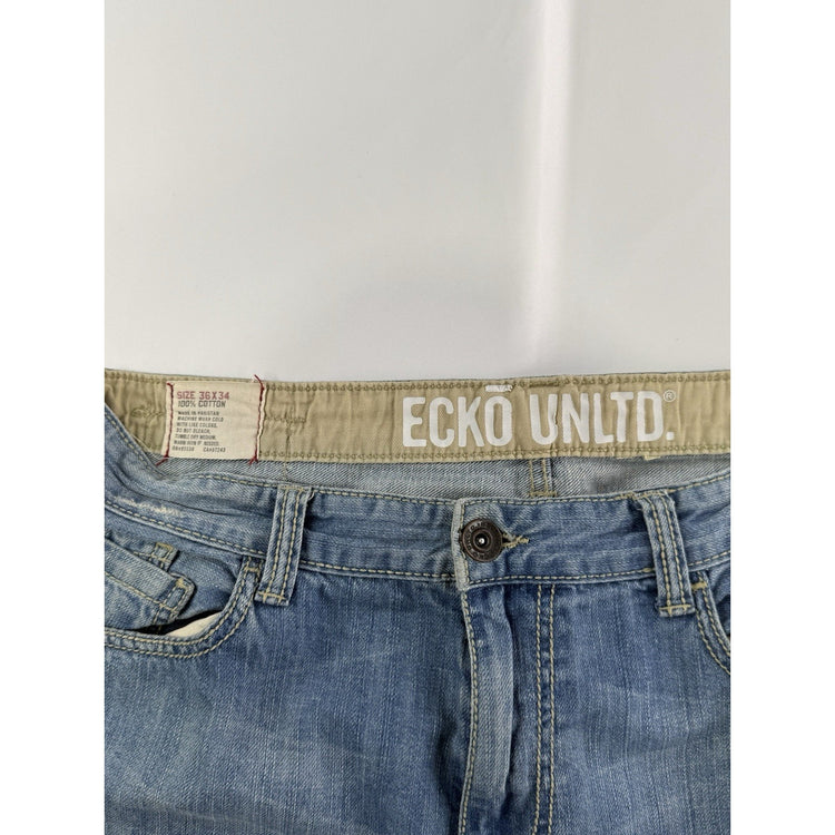 Mens Ecko Unltd Straight Leg jeans Size 36