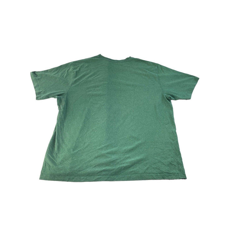 Mens Carhartt Solid Green Shirt Sleeve T-Shirt Size 3XL