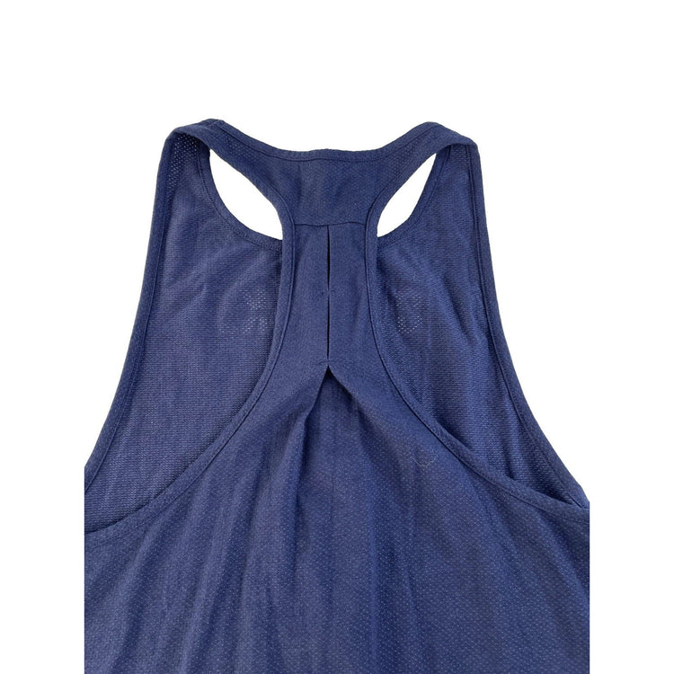Womens Under Armour Ozark Navy Blue Work Out Tank Top Size Medium