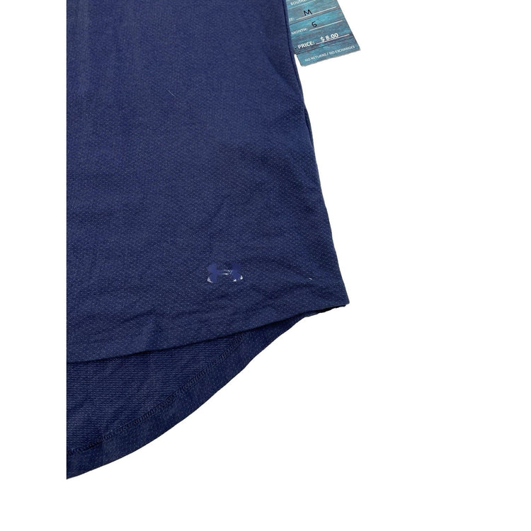 Womens Under Armour Ozark Navy Blue Work Out Tank Top Size Medium