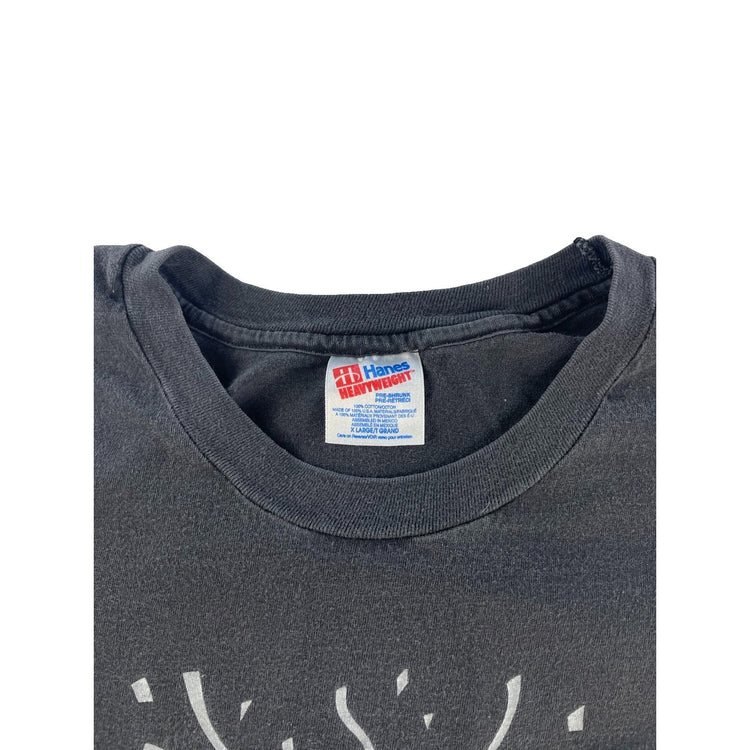 Mens 90s Coors Light Silver Bullet Ball T Shirt Single Stitch Hanes Size XL 1993