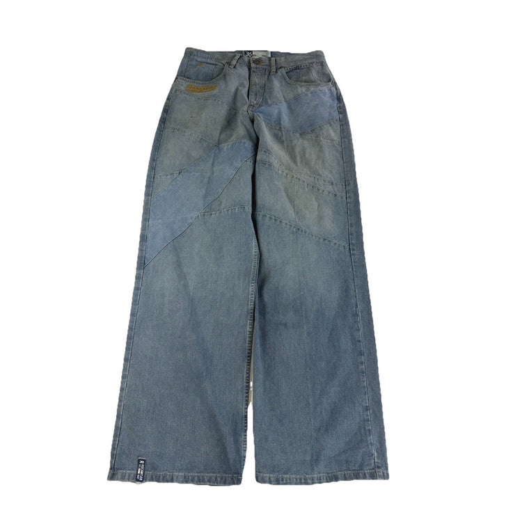 Mens RocaWear Y2k Baggy Jeans Size 36