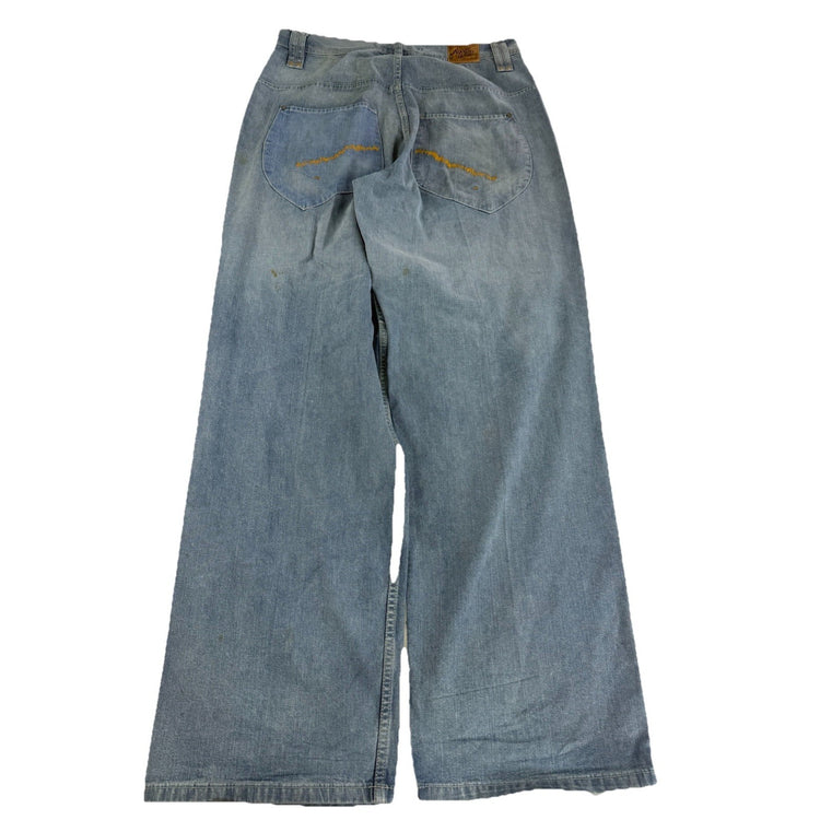 Mens RocaWear Y2k Baggy Jeans Size 36