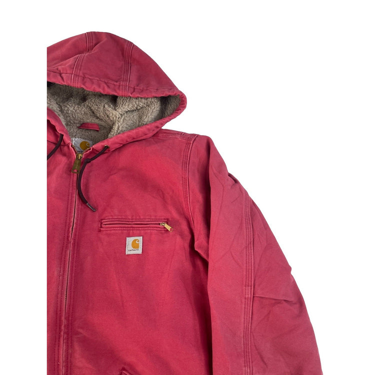 Womens Carhartt Rose Pink Sierra Zip Up Jacket Size Medium