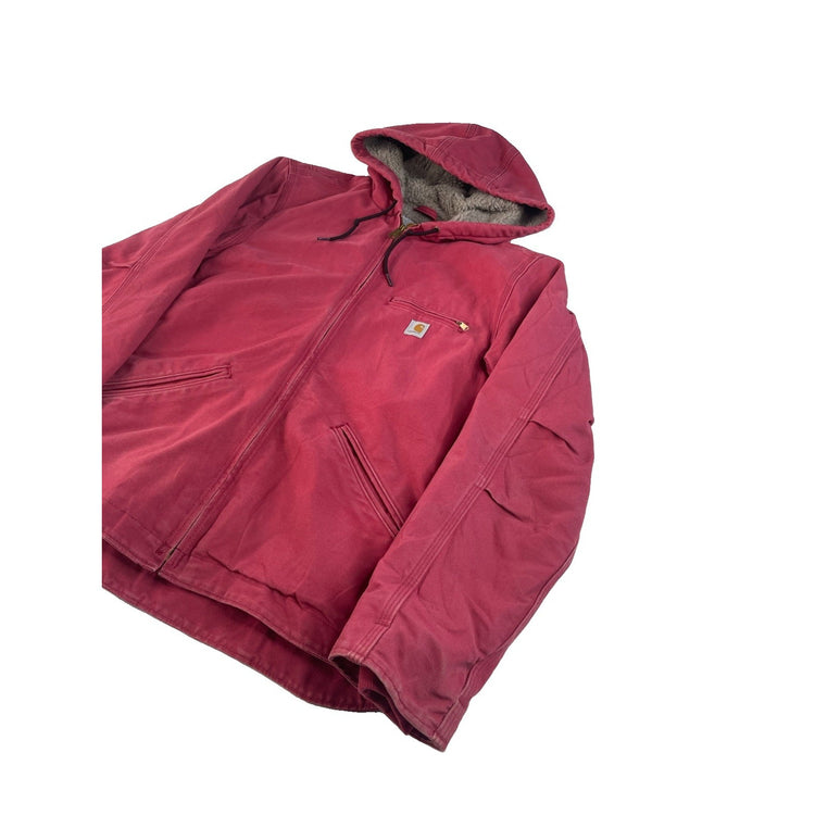 Womens Carhartt Rose Pink Sierra Zip Up Jacket Size Medium