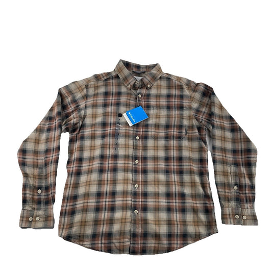 Mens Columbia Classic Western Buttondown LongSleeve Shirt Size M