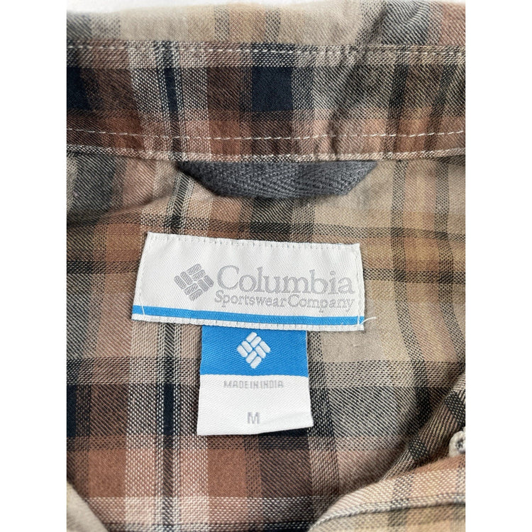 Mens Columbia Classic Western Buttondown LongSleeve Shirt Size M