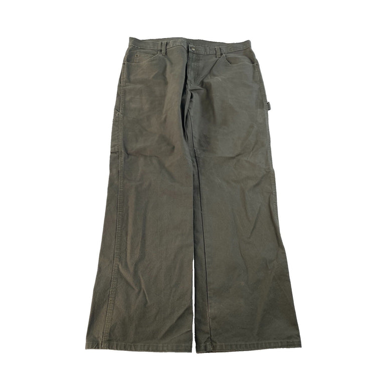 Men's Dickies Utility Carpenter Pants DarkGreen Size 34x30