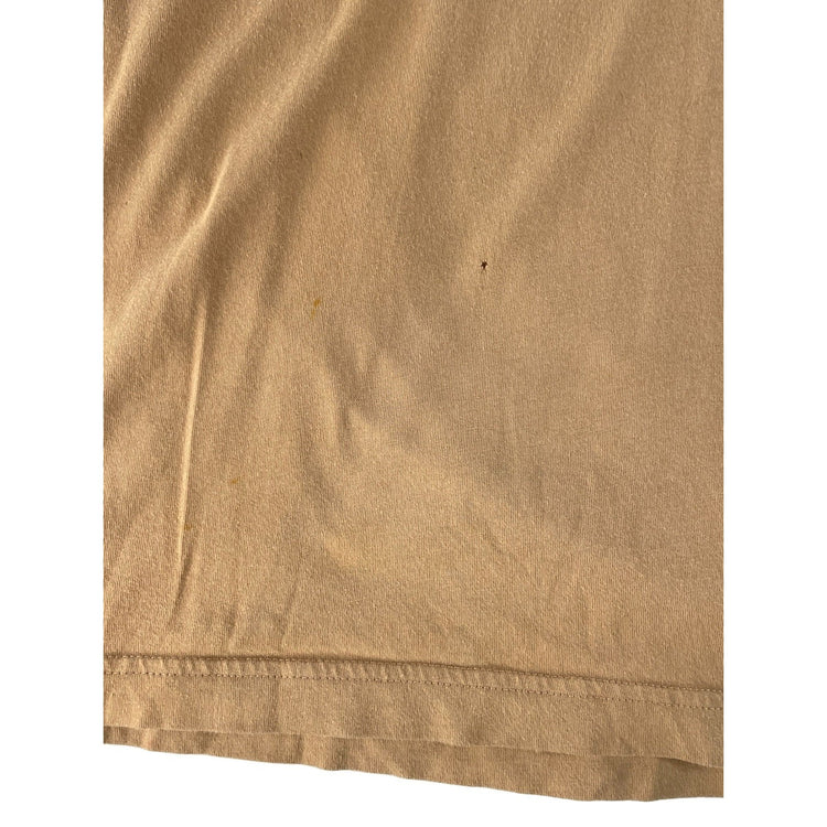 Women’s PINK Victorias Secret Beige Graphic T Shirt Size Small