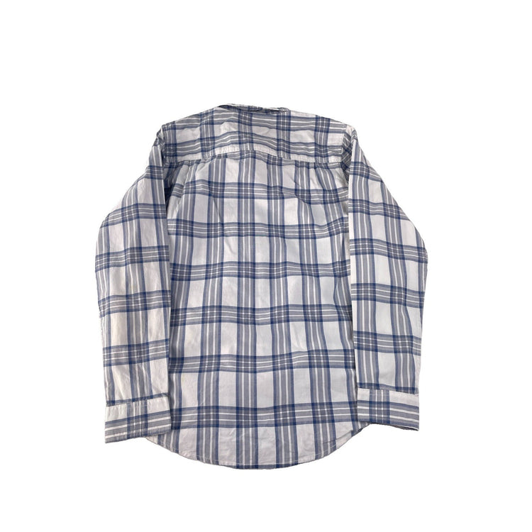 Youth Boys The Children's Place LongSleeve Plaid Button-Up Shirt Size XXL