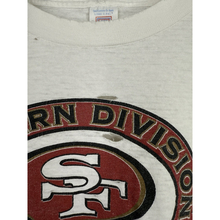 Vintage 1997 San Francisco 49ers Western Division Champions T-shirt Size M
