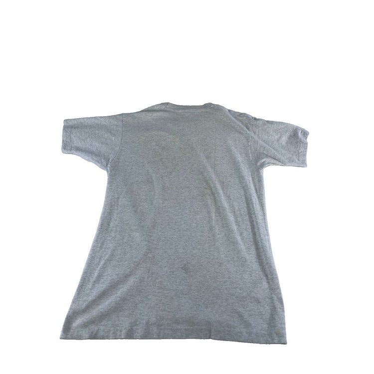 Mens Vintage Heatherd Gray Mexican Graphic Shirt Size L