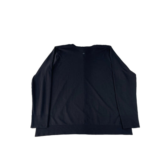 Womens Lululemon Black Long Sleeve Shirt Size 14