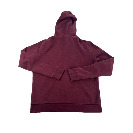 Womens PINK Victoria Secret Maroon Zip Up Jacket Size M