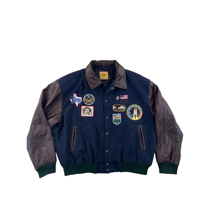Mens Vintage Hard Rock Cafe Key West Bomber Jacket Size XL