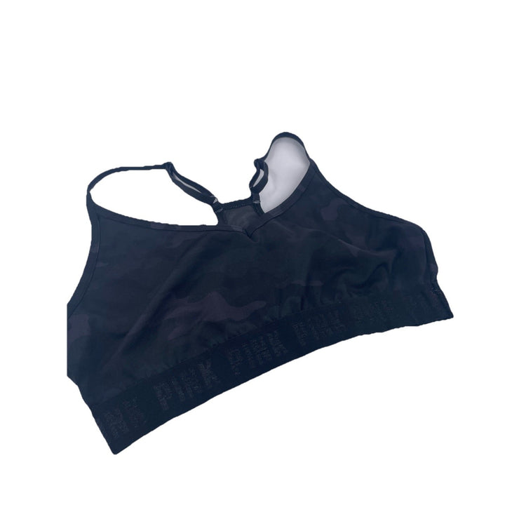 Womens Victoria Secret Black Camo Sports Bra Size L