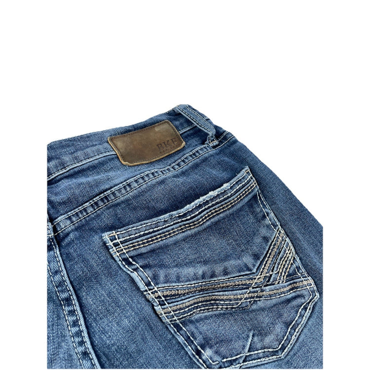 Mens BKE | Jake Straight Blue Jeans Size 32x34