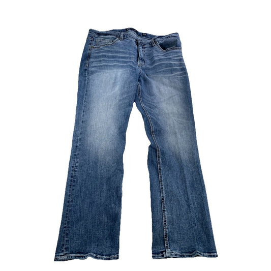 Mens BKE Tyler Straight-Leg Medium Wash Blue Jeans Size 38x30