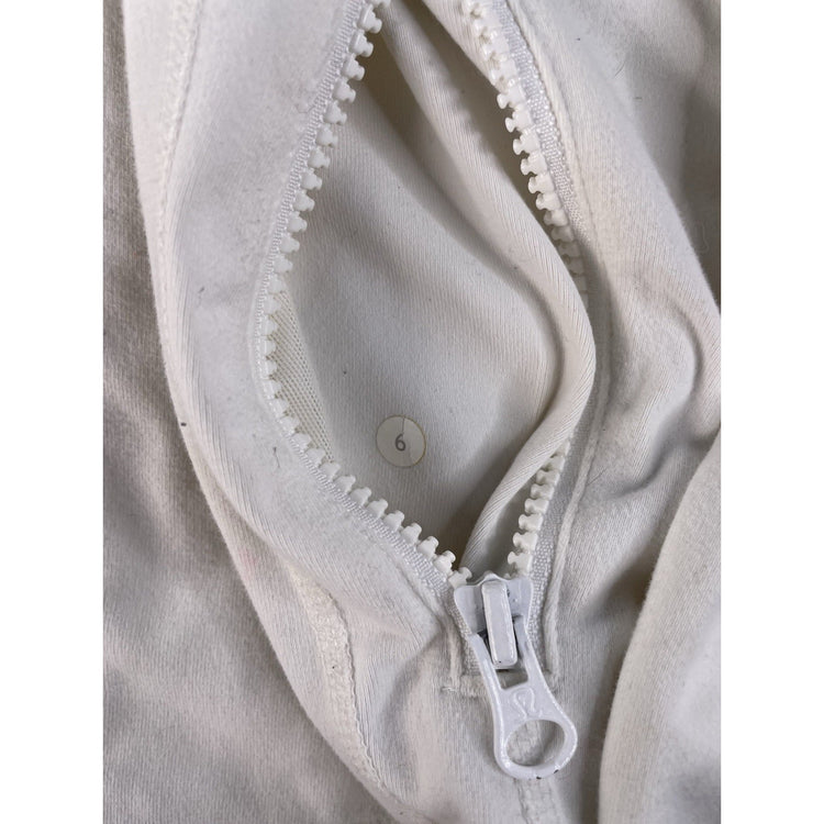 Women's Lululemon Define Full-Zip Athletic Jacket White 6