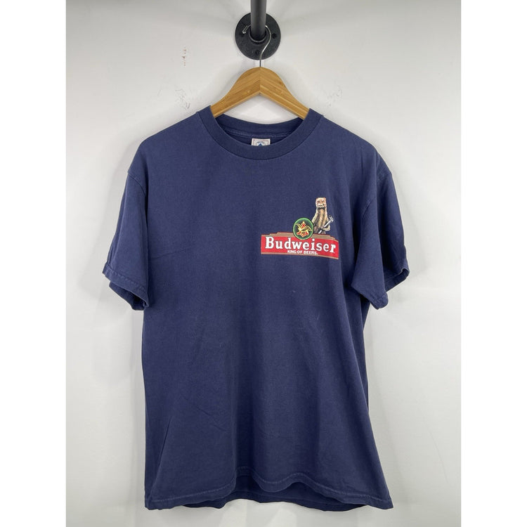 Vintage 1998 Budweiser Promo  T-shirt Size L