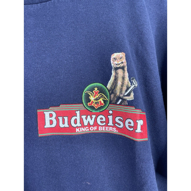 Vintage 1998 Budweiser Promo  T-shirt Size L