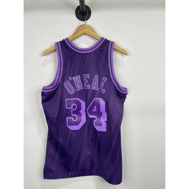 Mitchell & Ness LA Lakers Shaquille O'Neal Monochrome 96-97 Swingman Jersey Sz M