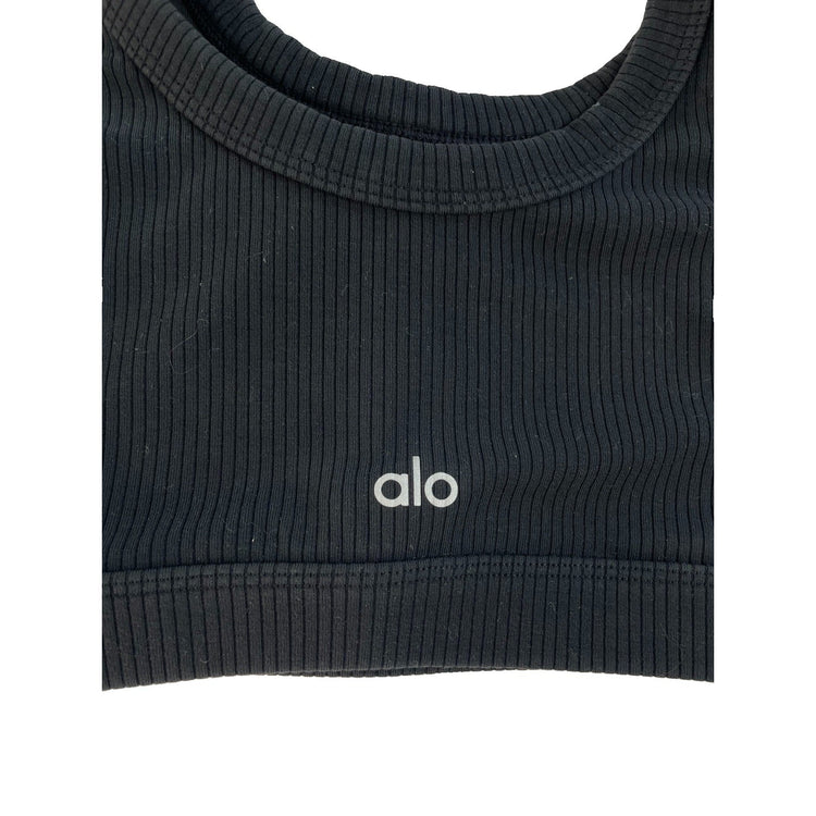 Womens Alo Black Sports Bra Size M