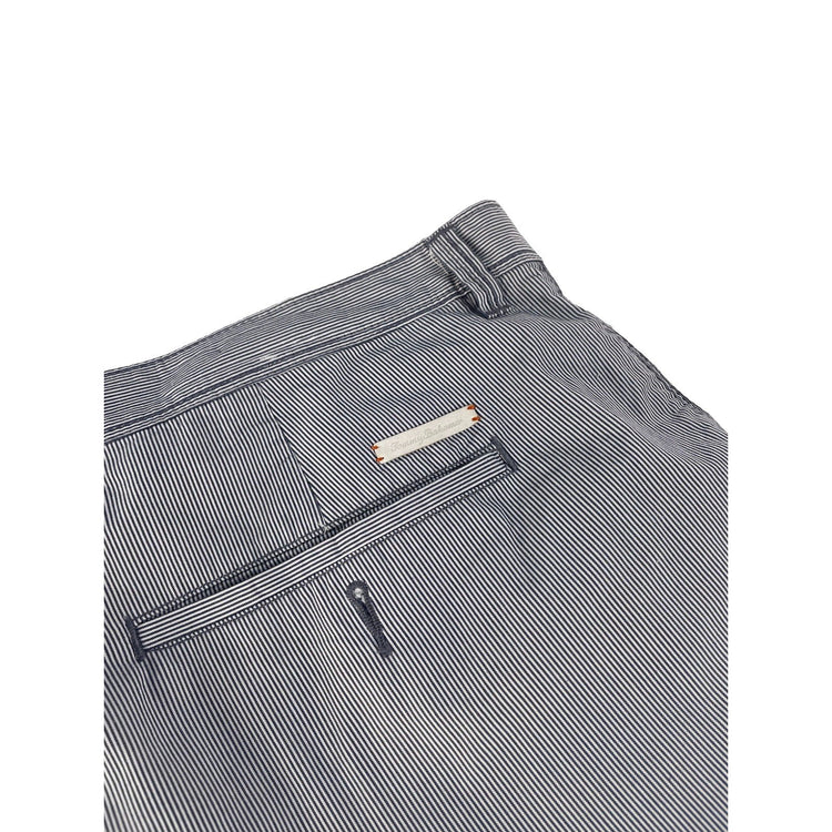 Mens Tommy Bahama Blue & White Striped Bermuda Shorts Size 40