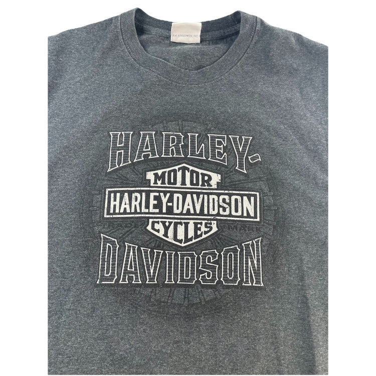Mens Harley Davidson Gray Sleeveless Shirt Size M