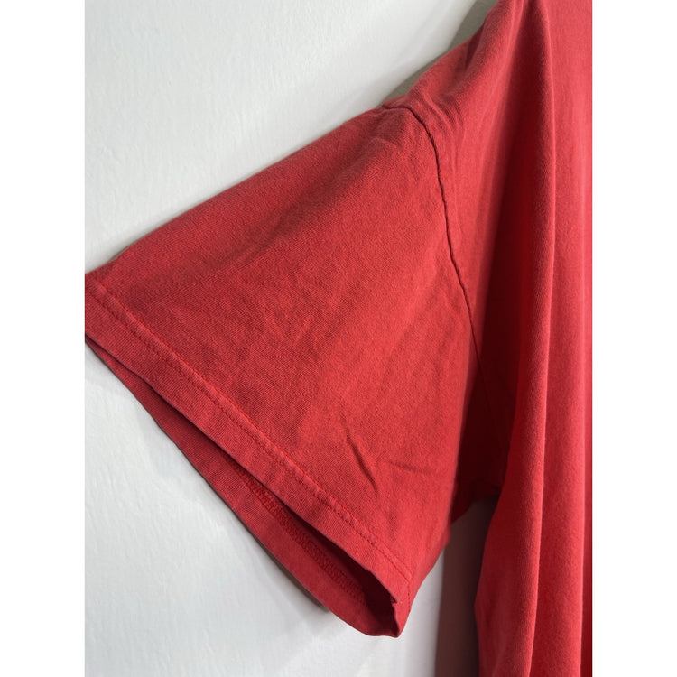 Vintage Nike Team Russia Poccha National Team Hockey Tshirt Size XXLarge Red