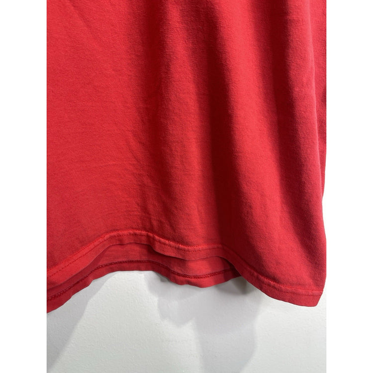 Vintage Nike Team Russia Poccha National Team Hockey Tshirt Size XXLarge Red