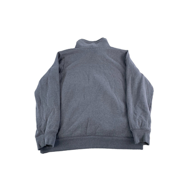 Womens Victoria's Secret PINK Gray Cowl Neck Fleece Sweatshirt Size XS
