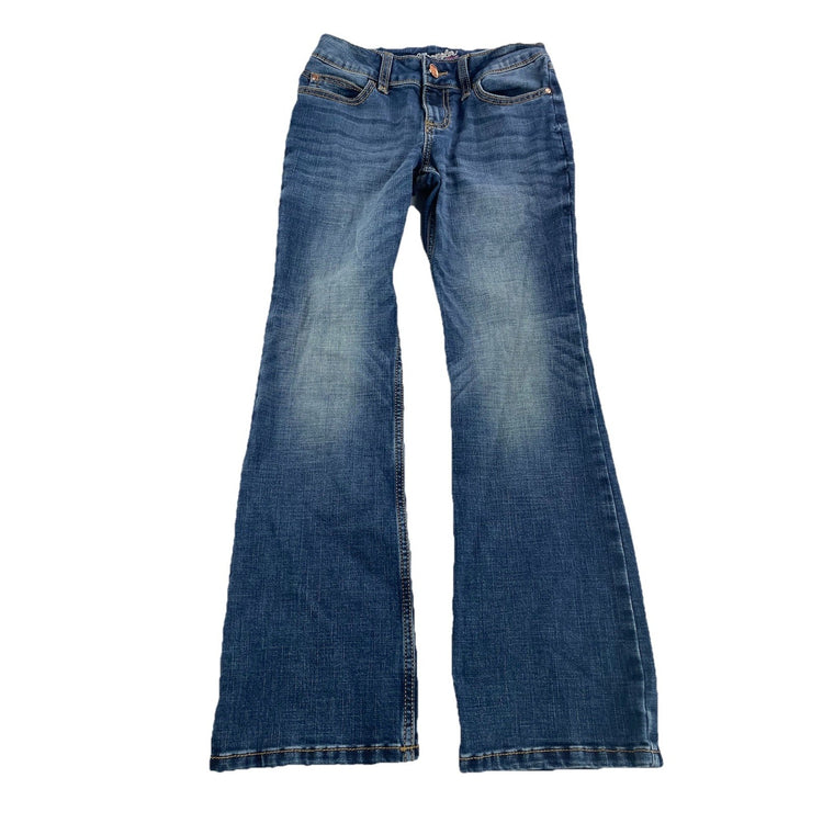 Women’s Wrangler Regular Bootcut Blue Jeans Size 1x34