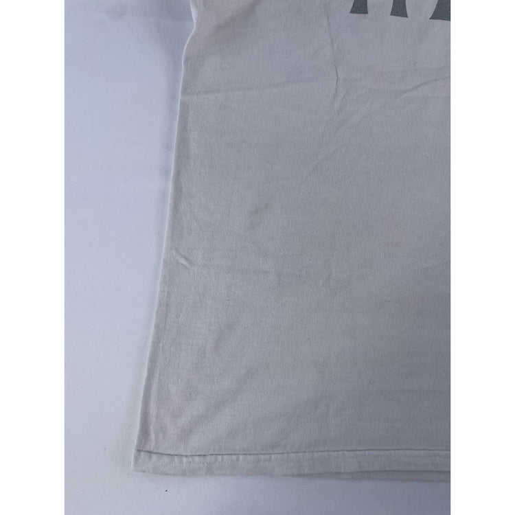 Mens Y2k Nike ‘Athletics West’ White T Shirt Size XL